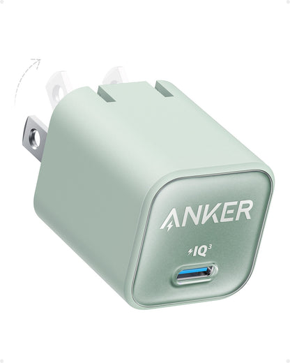 🔌⚡ Tired of being stuck with a low battery when you need your phone the most? Meet the Anker 511 Charger (Nano 3, 30W) – the small but mighty charger that keeps you connected! 🚀