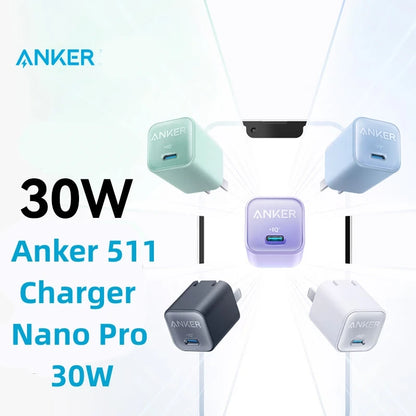 🔌⚡ Tired of being stuck with a low battery when you need your phone the most? Meet the Anker 511 Charger (Nano 3, 30W) – the small but mighty charger that keeps you connected! 🚀